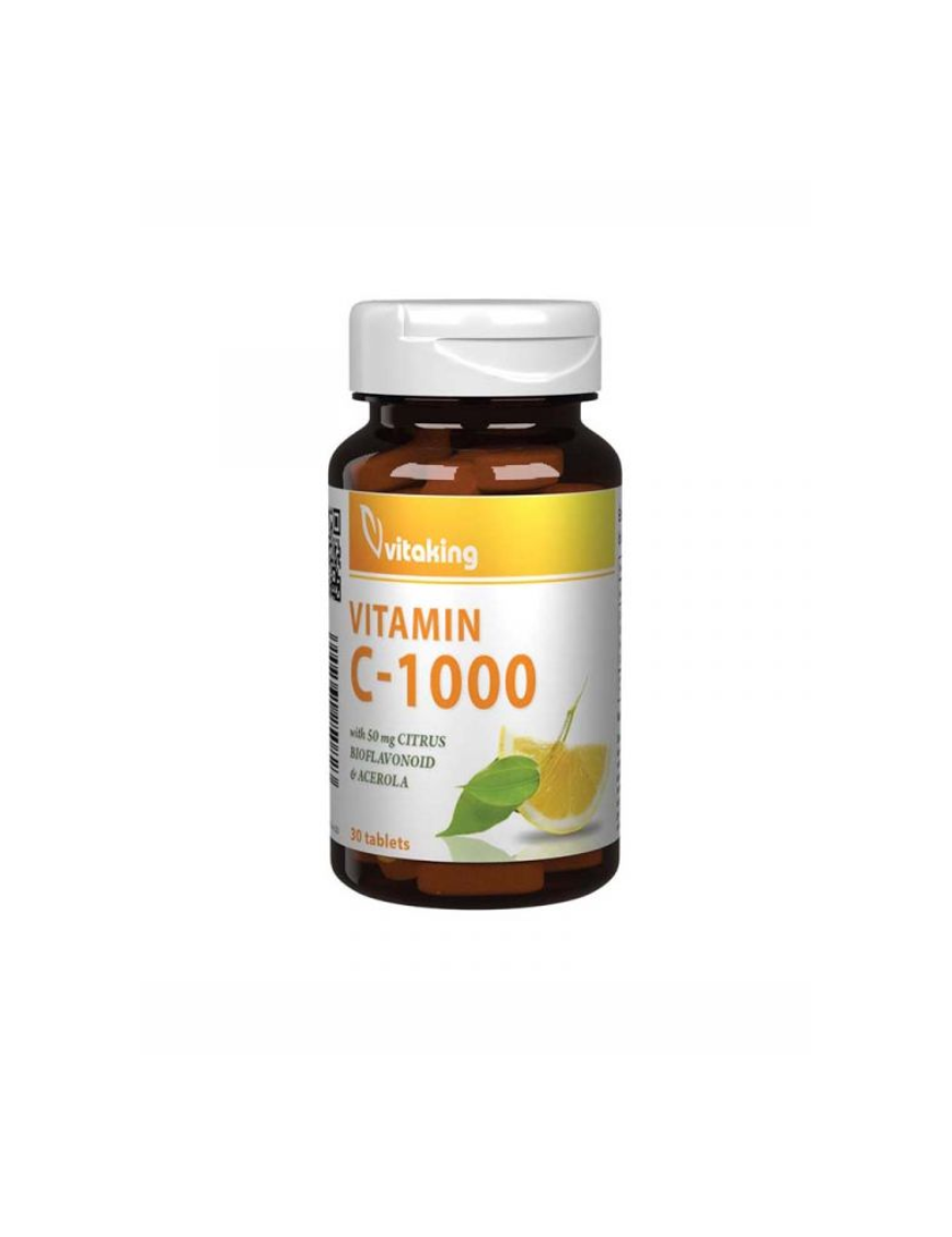 Vitaking C Vitamin 1000mg Acerola Csipkebogyó Bioflavonoid