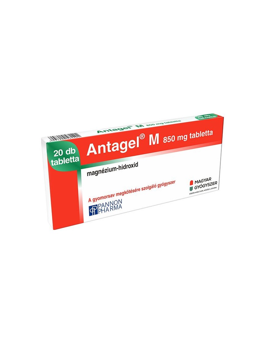 Antagel M 850 mg tabletta Prevenció Patika