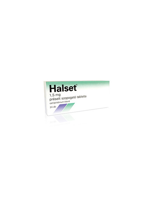 Halset 1,5mg szopogató tabletta