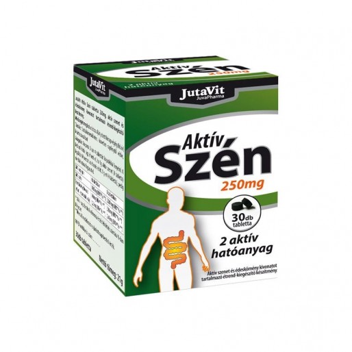 Jutavit Aktív Szén 250Mg Tabletta