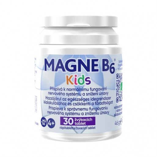Magne B6 Kids étrendkiegészítő rágótabletta