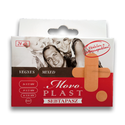 MovoMed Plast sebtapasz vegyes - 24x