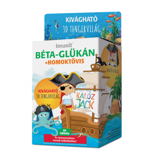 Imunit Kalóz Jack Béta-glükán tabletta