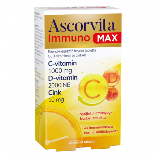Ascorvita Immuno MAX bevont tabletta