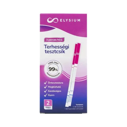 Elysium gyors kimutatású terhességi tesztcsík