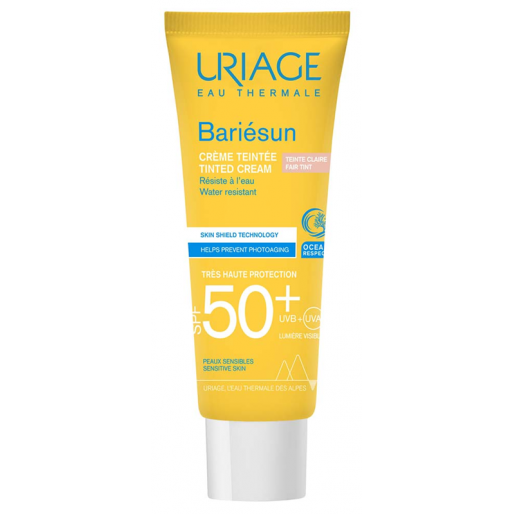 Uriage BARIÉSUN Színezett arckrém (világos) SPF 50+ - Lejárat közeli 2025.12.30.