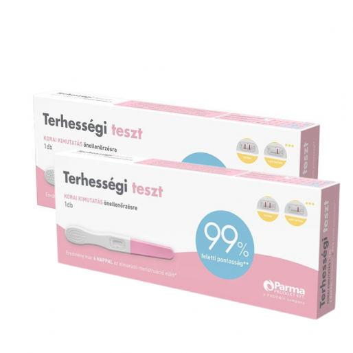 Terhességi Teszt Korai Kimutatás ParmaProdukt csomag 2 darab