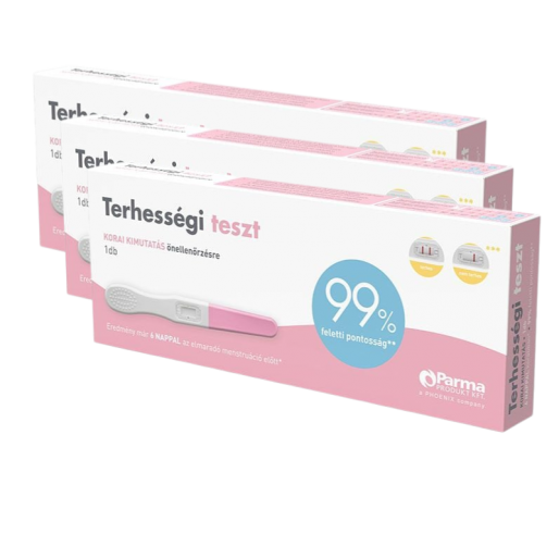Terhességi Teszt Korai Kimutatás ParmaProdukt csomag 3 darab
