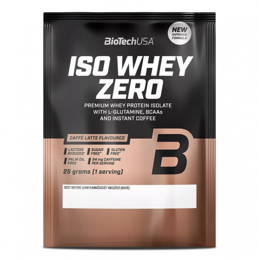 BioTechUsa IsoWhey Zero Lactose Free Caffé Latte