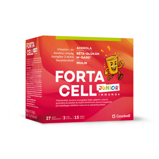 Fortacell Immuno+ Junior por Goodwill - 15x
