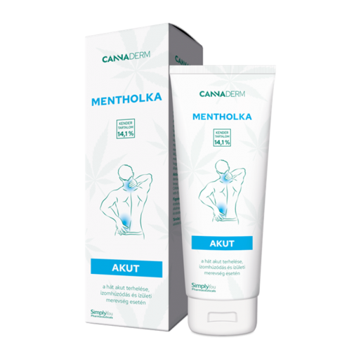 Cannaderm Mentholka AKUT hűsítő masszázskrém - 125ml