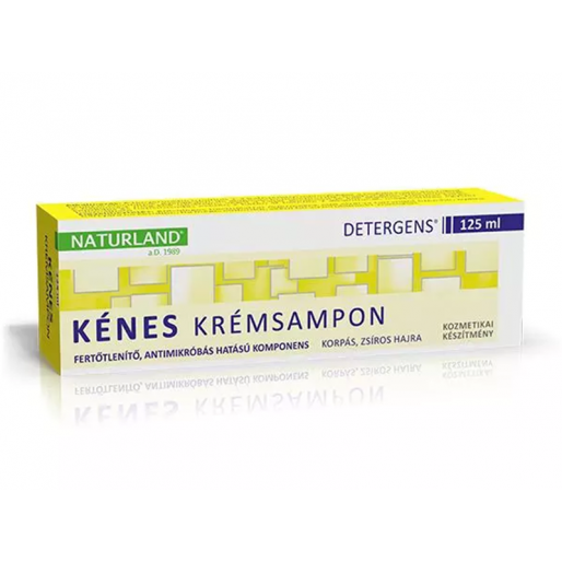 Naturland Detergens kénes krémsampon - 125ml