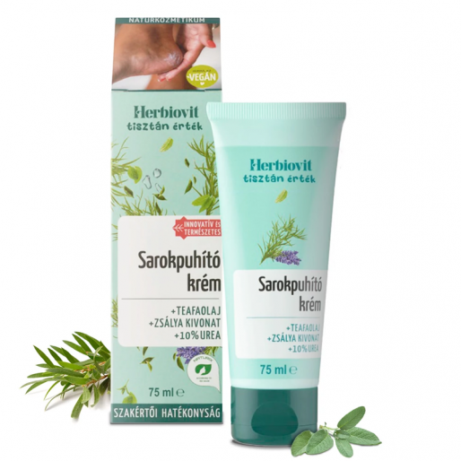 Herbiovit Sarokpuhító Teafaolajos krém - 75ml