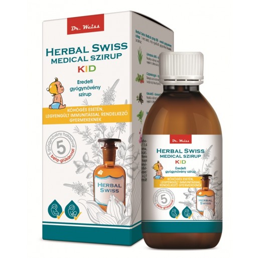 Herbal Swiss KID Medical szirup - 150ml