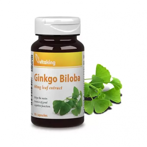Vitaking Ginkgo Biloba 60mg kapszula - 90x