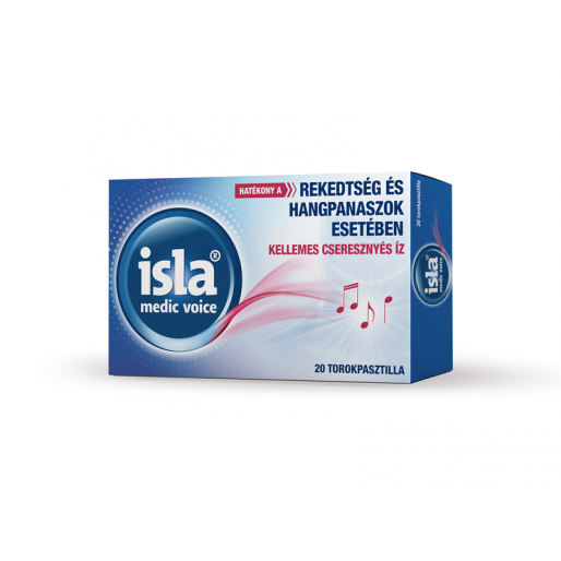 Isla Medic  Voice torokpasztilla Alpen Pharma - 20x