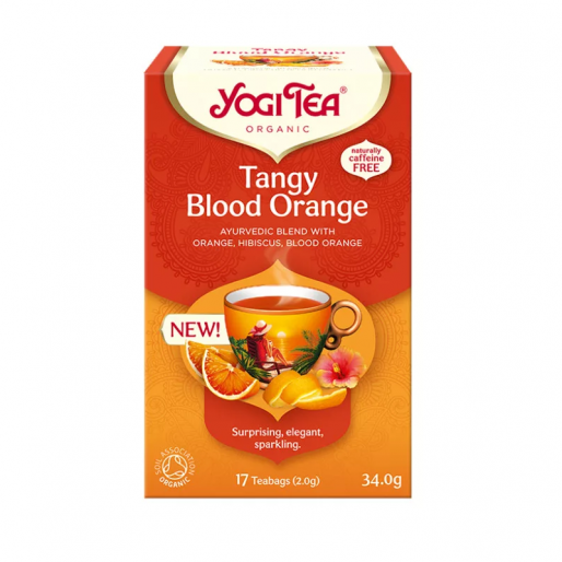 Yogi Tea Pezsdítő Vérnarancs tea - 17x