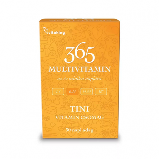 Vitaking 365 Multivitamin TINI csomag - 30x