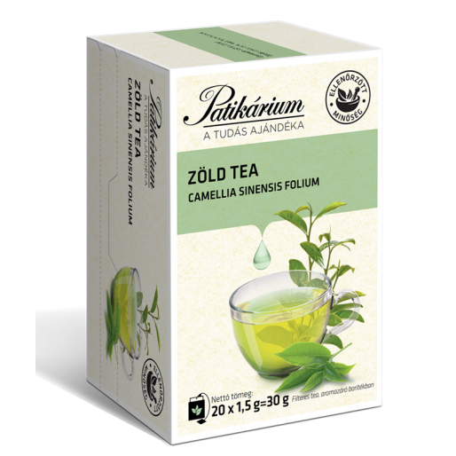 PATIKÁRIUM Zöld tea filteres - 20x1g
