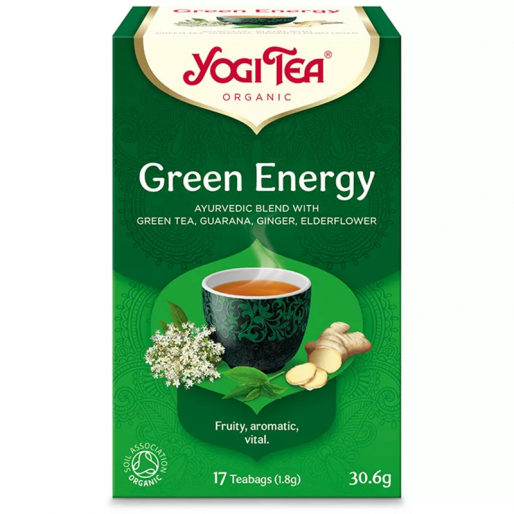 Yogi Tea® Energizáló bio zöld tea - 17x