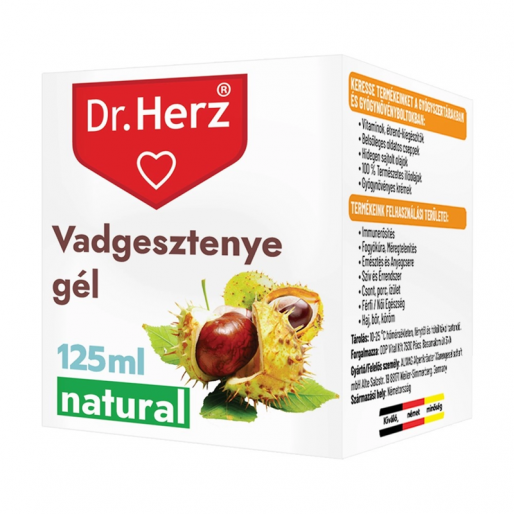 Dr. Herz Vadgesztenye gél - 125ml