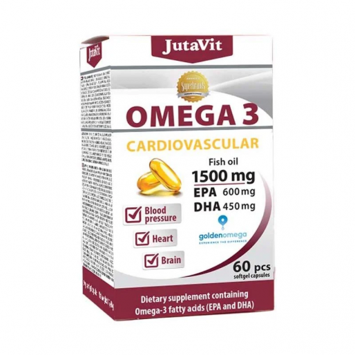 Jutavit Cardiovasc omega3 1500mg kapszula - 60x