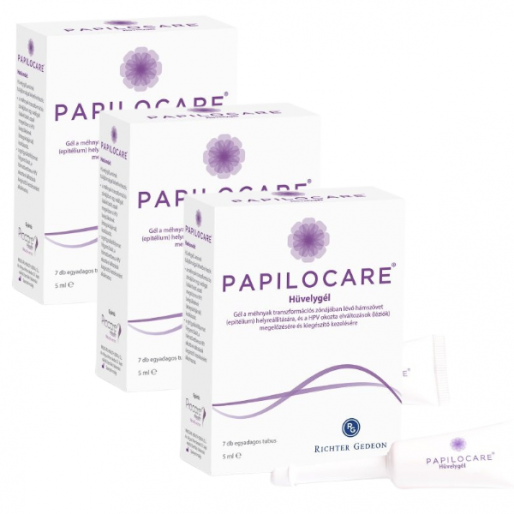 Papilocare hüvelygél 3doboz 7993Ft/db