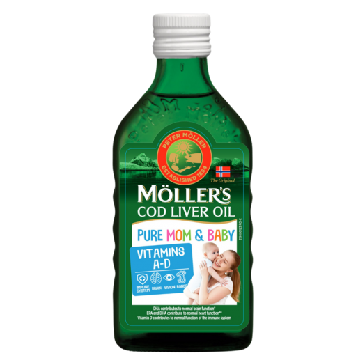 Möller’s Baby omega-3 halolaj A- és D-vitaminnal - 250ml
