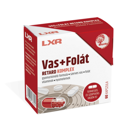 LXR Vas+Folát Retard Komplex - 60x