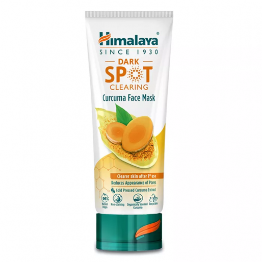 Himalaya Sötét foltok elleni tisztító arcmaszk bio kurkumával - 75ml