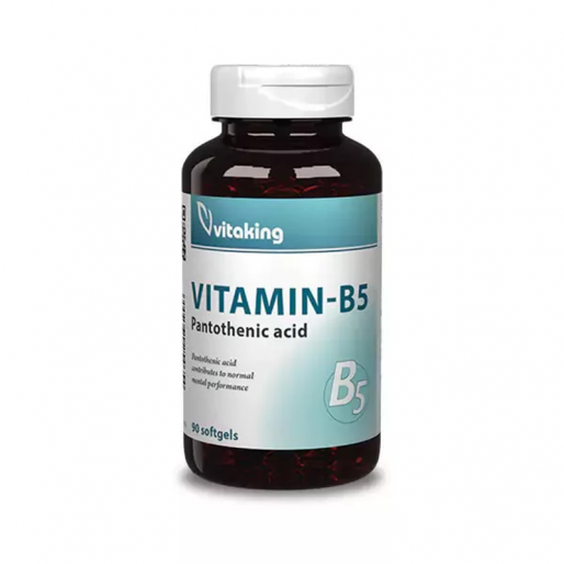 Vitaking B5-vitamin - Pantoténsav 200mg - 90x