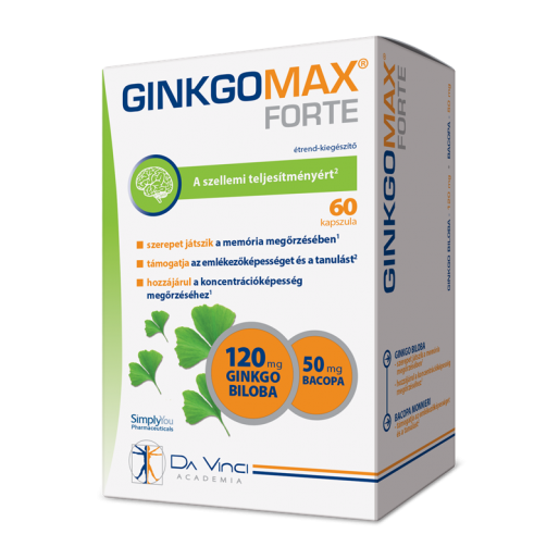 GinkgoMax Forte lágyzselatin kapszula - 60x