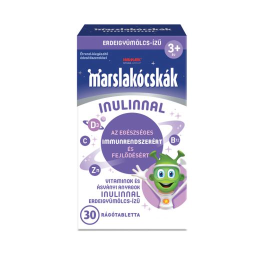 Walmark Marslakócskák Inulinnal Erdei Gyümölcsös Íz - 30x - Lejárat közeli: 2026.07.31.