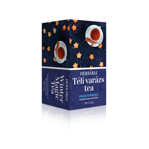 Téli varázs feketeribizli ízű filter tea - 20x1,5g