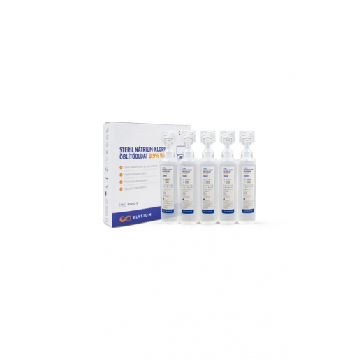 Elysium steril nátrium-klorid seb- és szemöblítő oldat 0,9% V/V - 5 x 30 ml