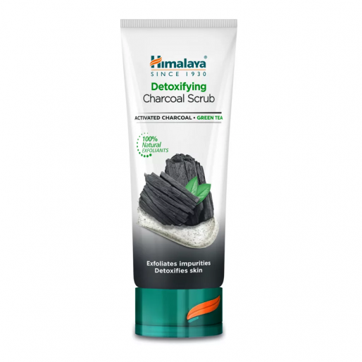 Himalaya Méregtelenítő arcradír aktív szénnel és zöld teával - 75ml