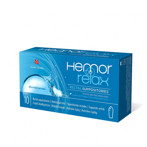 Fytofontana HEMORRELAX végbélkúp - 10x