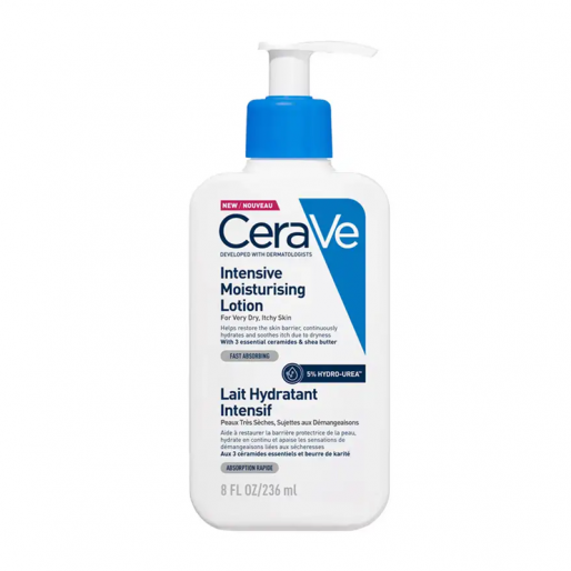 CeraVe Intenzív hidratáló testápoló tej - 236ml