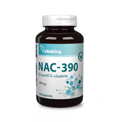Vitaking NAC-390 (N-acetil-L-cisztein) 390mg - 120x