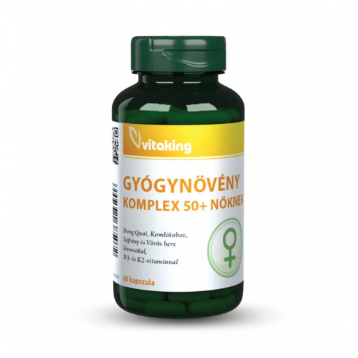 Vitaking Gyógynövény komplex 50+ nőknek - 60x