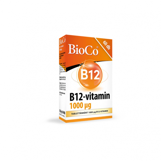 BioCo B12-vitamin 1000 mcg tabletta - 60x