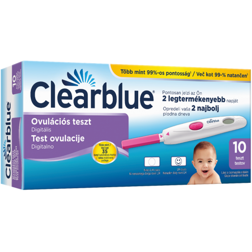 Clearblue Digitális Ovulációs Teszt - 10x