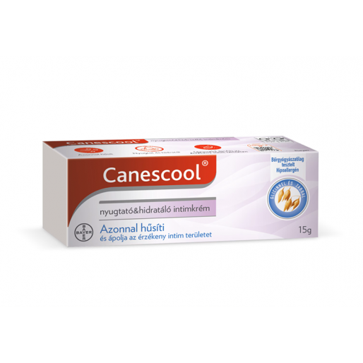 Canescool nyugtató & hidratáló intimkrém - 15g