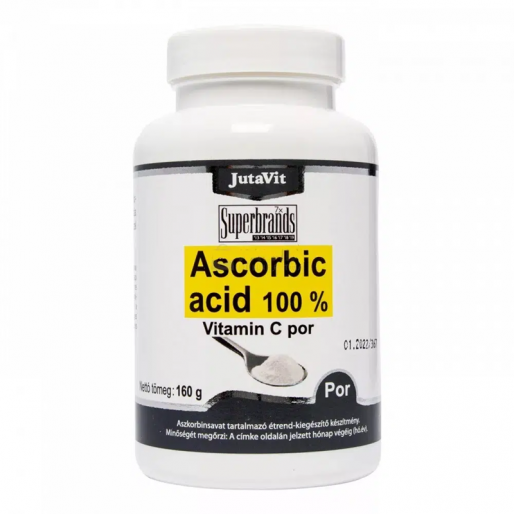 Jutavit Ascorbic Acid C-vitamin por (Aszkorbinsav) - 160g