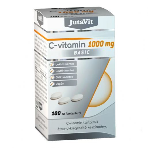 JutaVit C-vitamin 1000mg BASIC filmtabletta - 100x