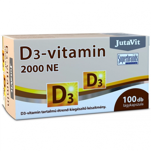 Jutavit D3 Vitamin 2000NE kapszula - 100x