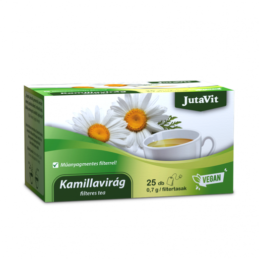 JutaVit Kamillavirág filteres tea - 25x