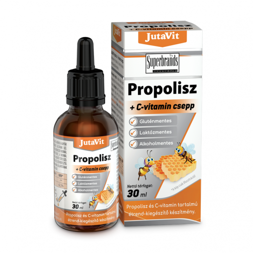 JutaVit Propolisz + C-vitamin csepp - 30ml