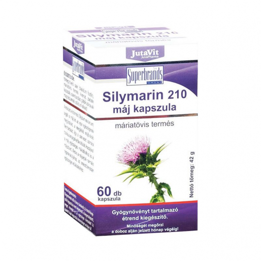 Jutavit Silymarin Máj Egészsége 210mg kapszula - 60x