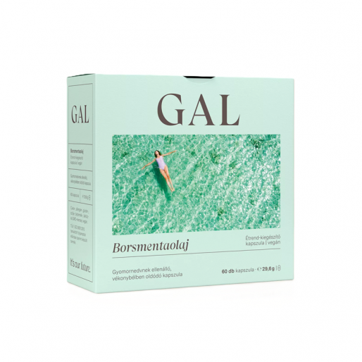 GAL Borsmentaolaj gyomornedv-ellenálló kapszula - 60x